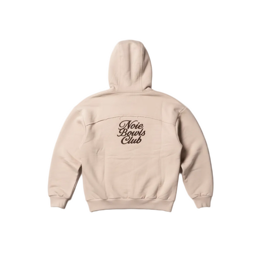Bowls Club Zip Hoodie - Cream