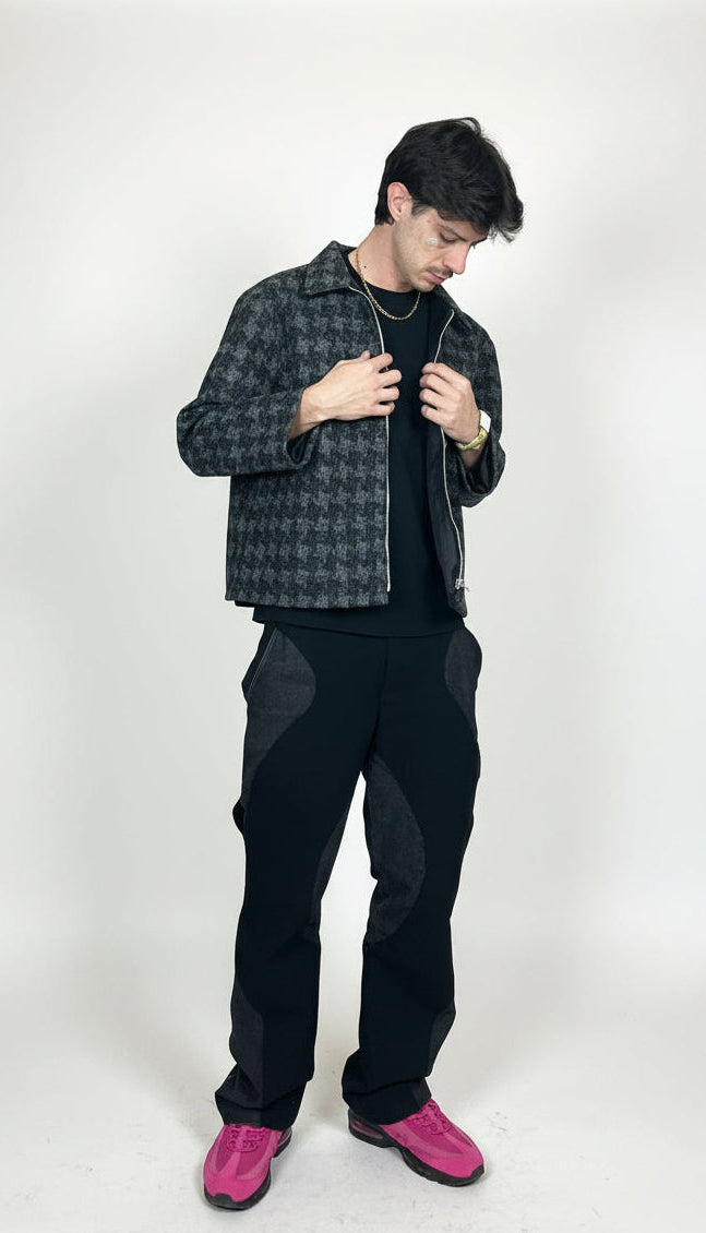 Handmade Painter Jacket - NUNZIA Grey