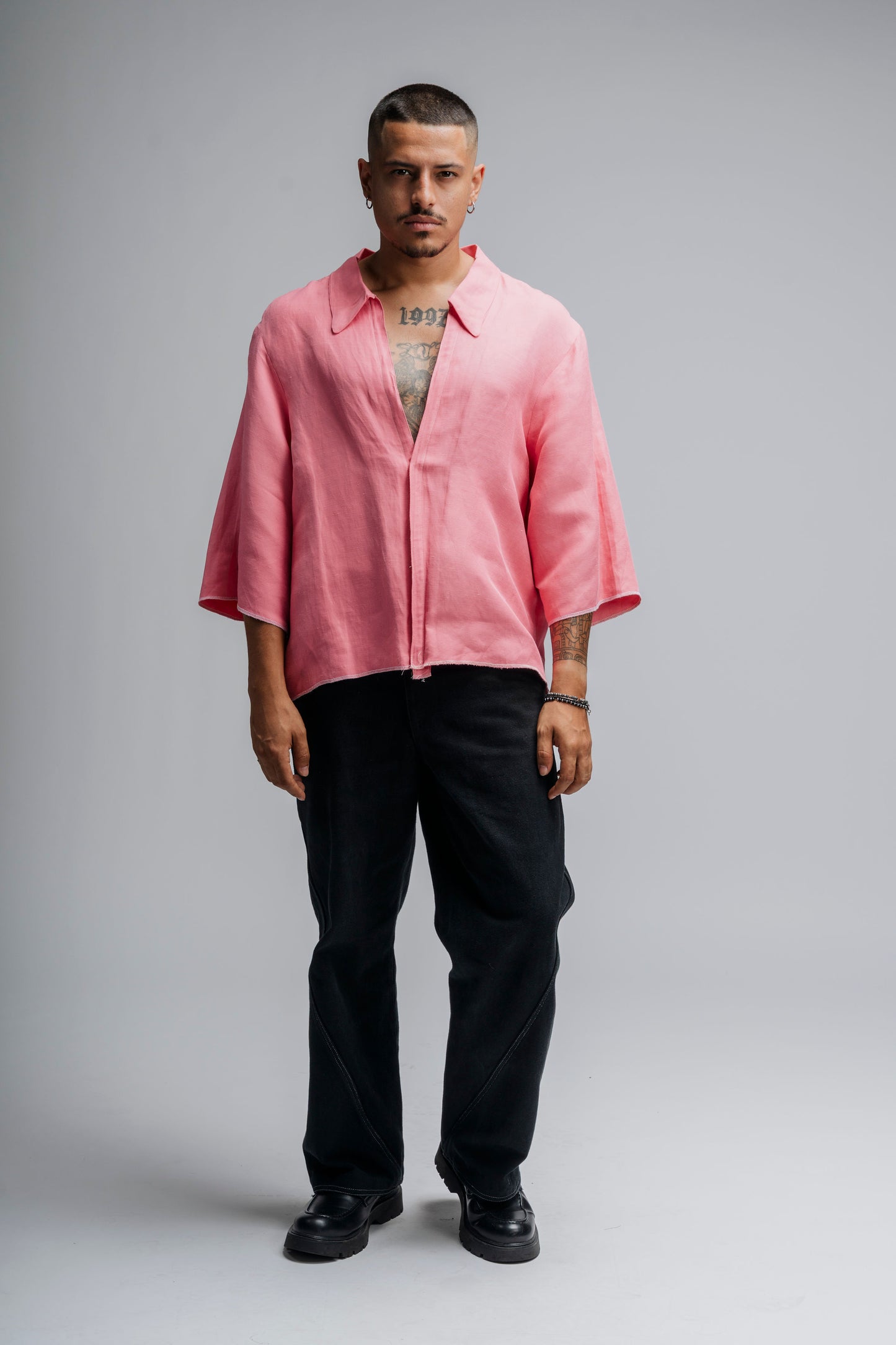 Pink Shirt Tailor made by Noie Studio