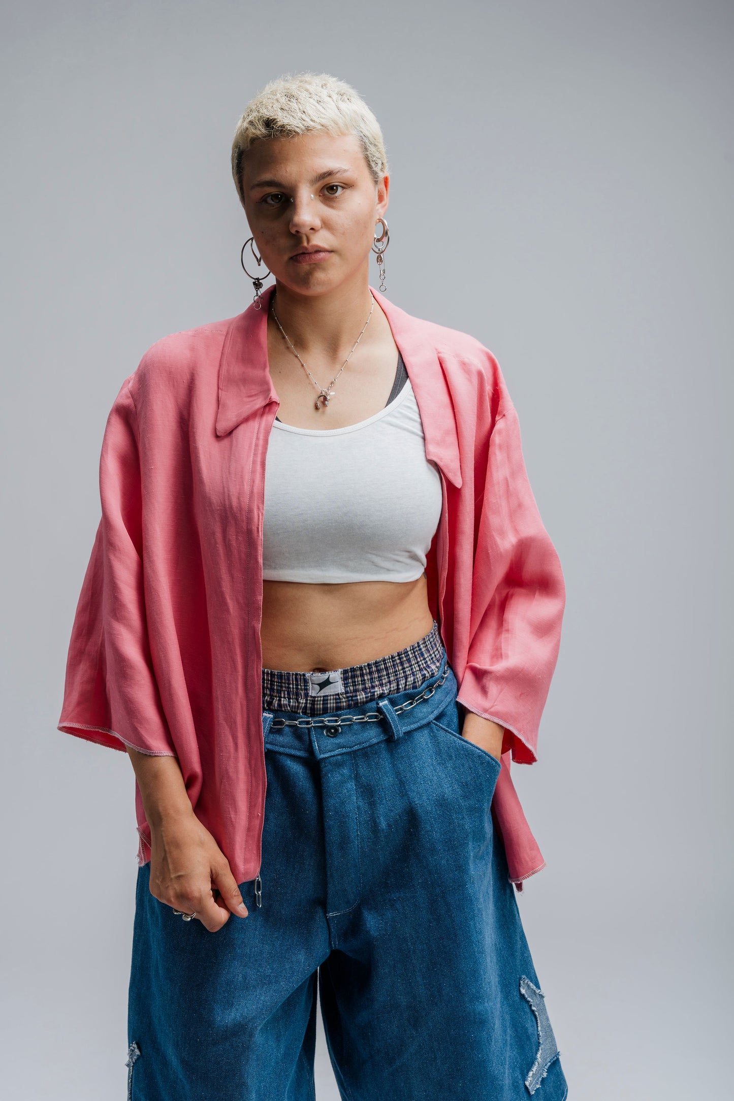 Pink Shirt Tailor made by Noie Studio