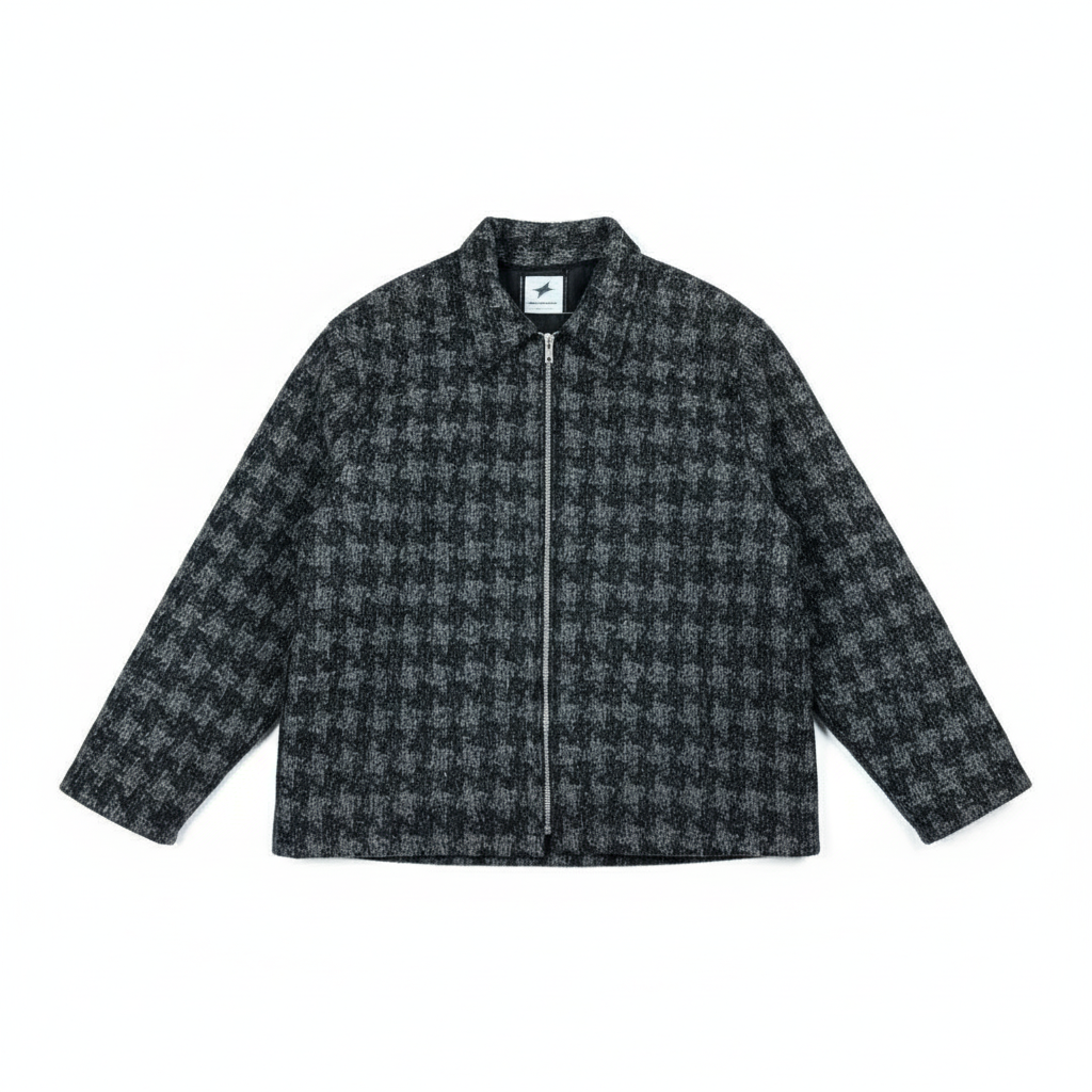 Handmade Painter Jacket - NUNZIA Grey