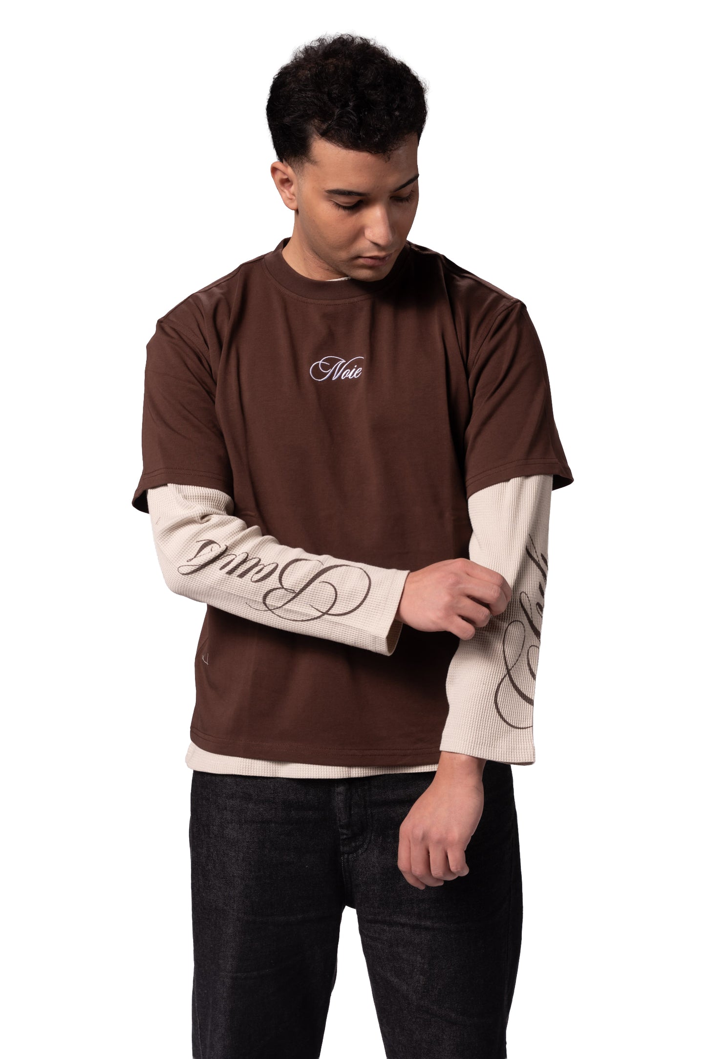 Longsleeve Waffle Bowls Club - Cream