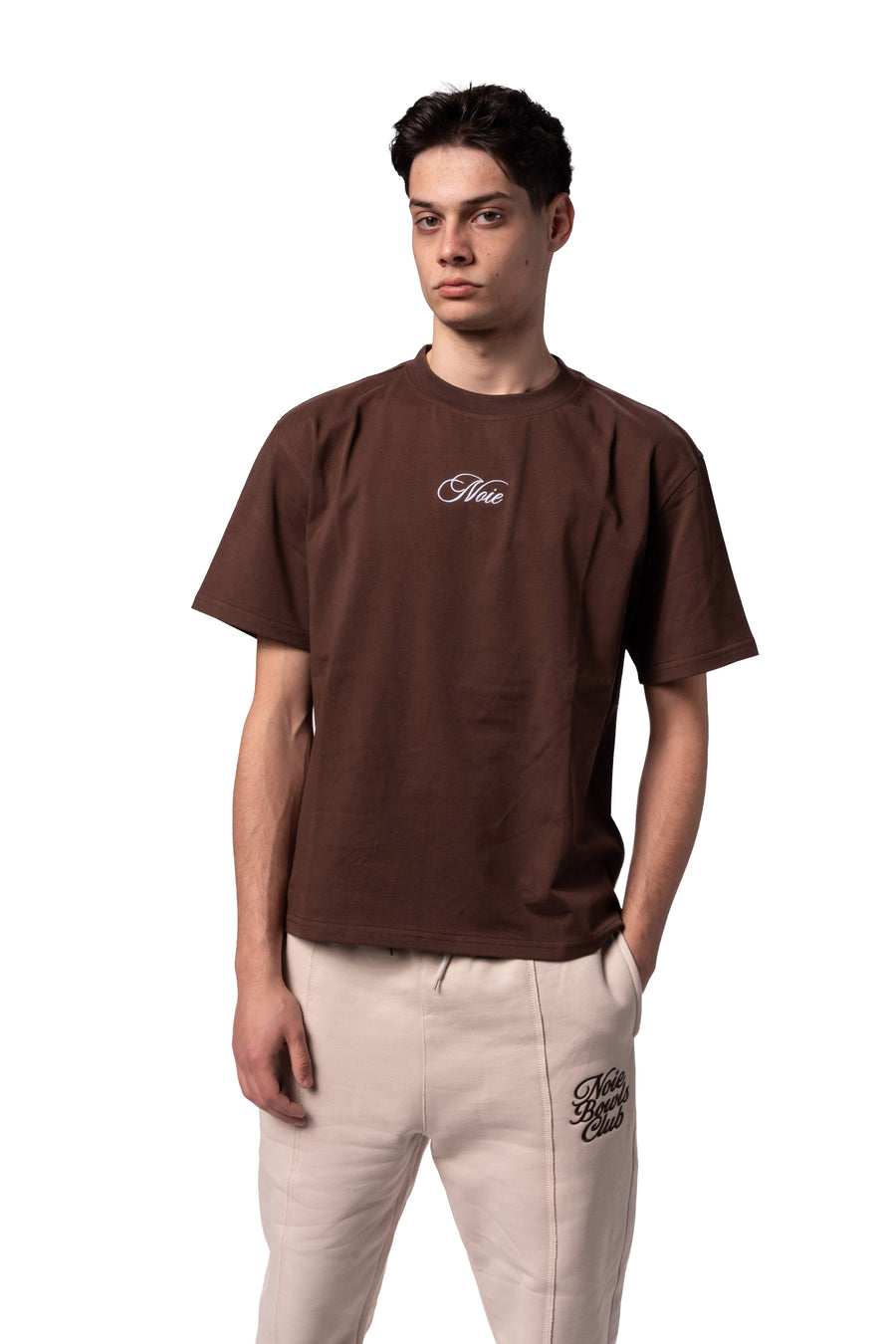T-shirt Bowls Club - Brown