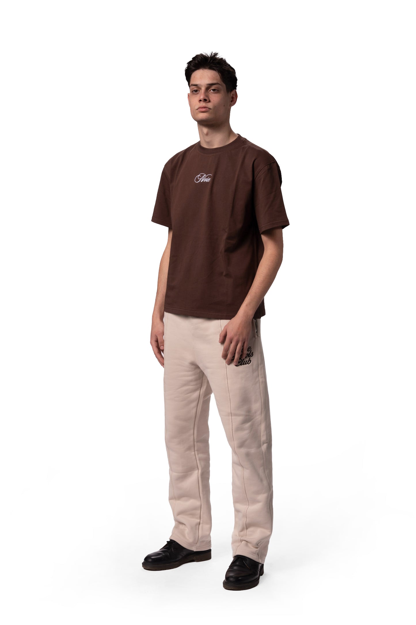 T-shirt Bowls Club - Brown