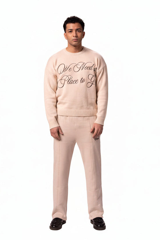 Pullover Bowls Club - Cream