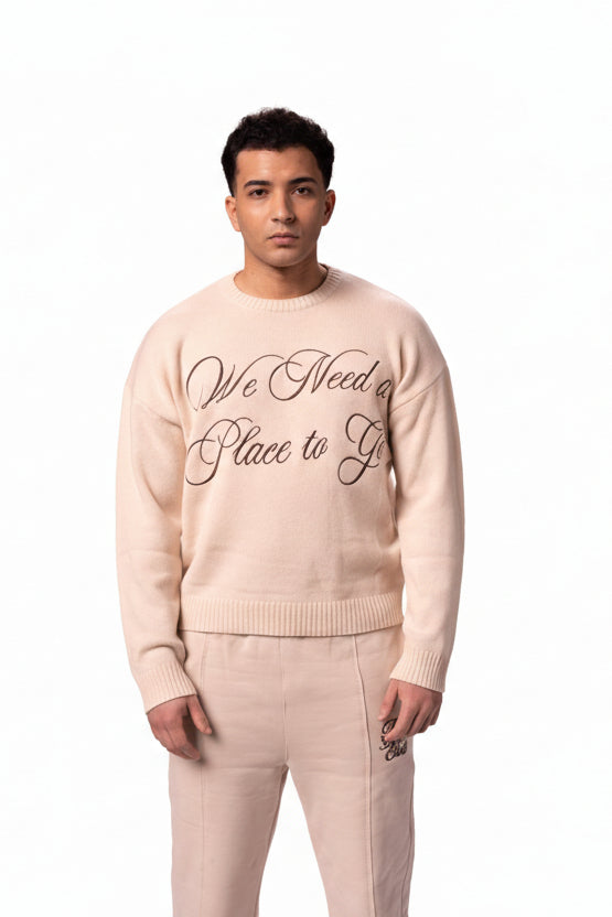 Pullover Bowls Club - Cream
