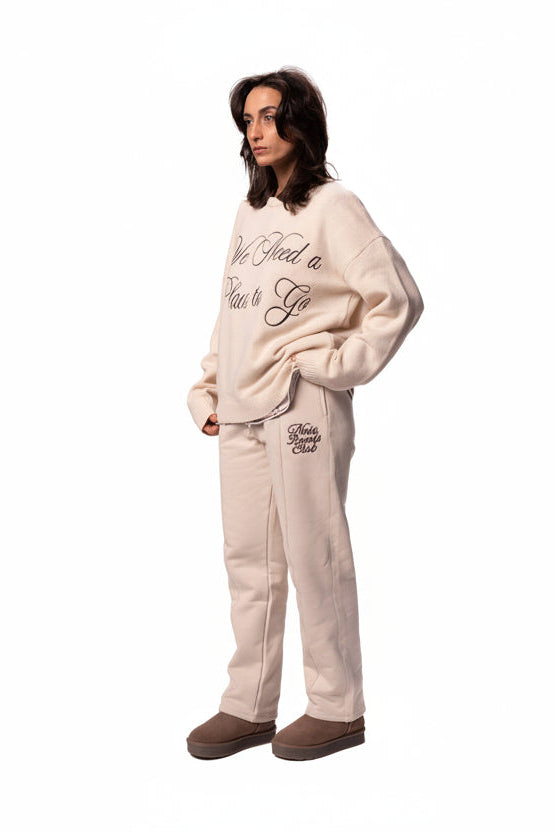 Pullover Bowls Club - Cream