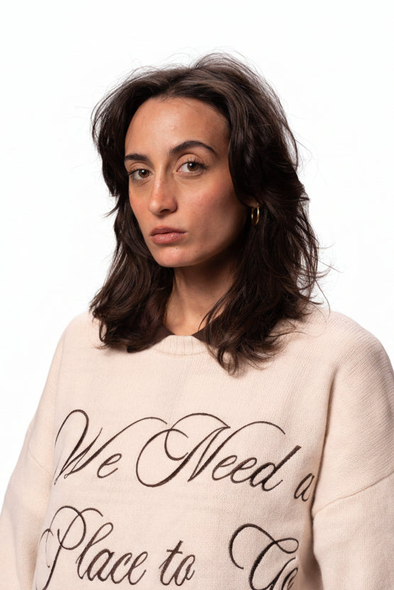 Pullover Bowls Club - Cream