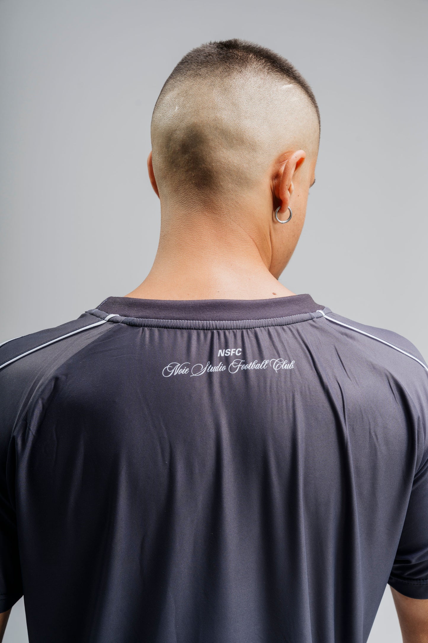 Football Jersey Noie Studio Football Club - Graphite Black