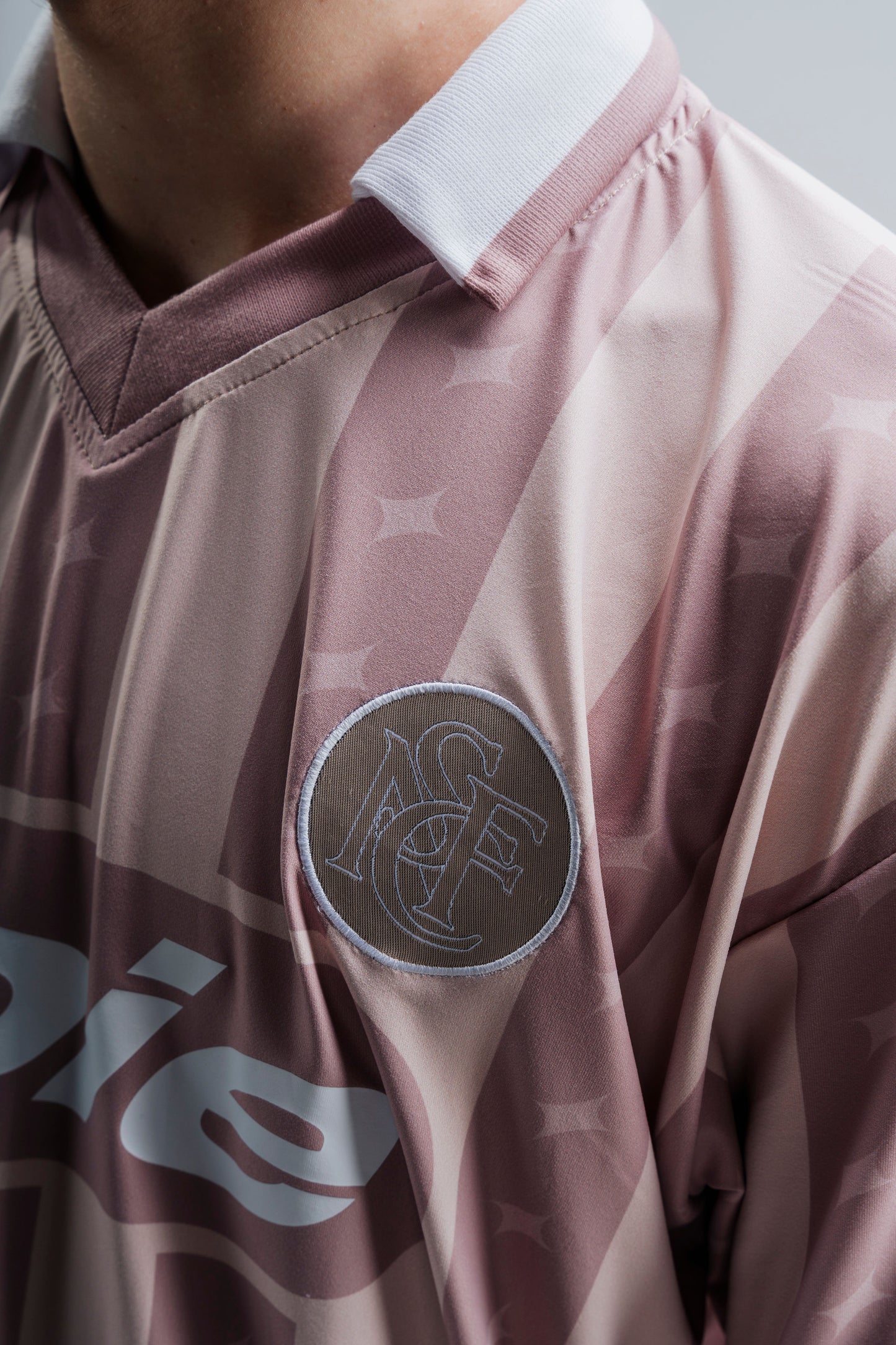 Football Jersey Noie Studio Football Club - Pink stripes