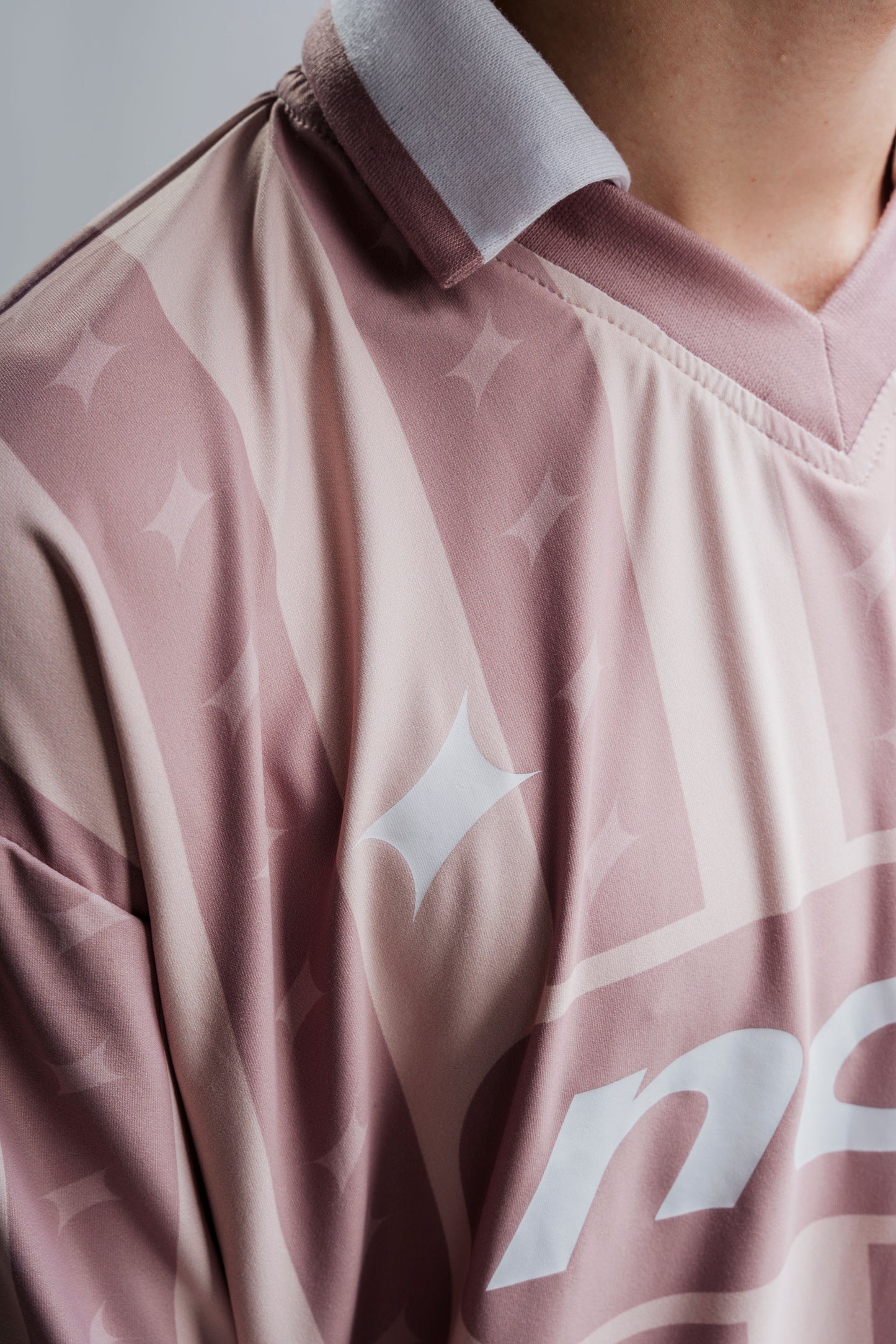 Football Jersey Noie Studio Football Club - Pink stripes