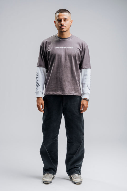 Double sleeves  Noie stars - Grey and Cream