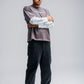 Twist Pants in Black Denim by The Noie Studio