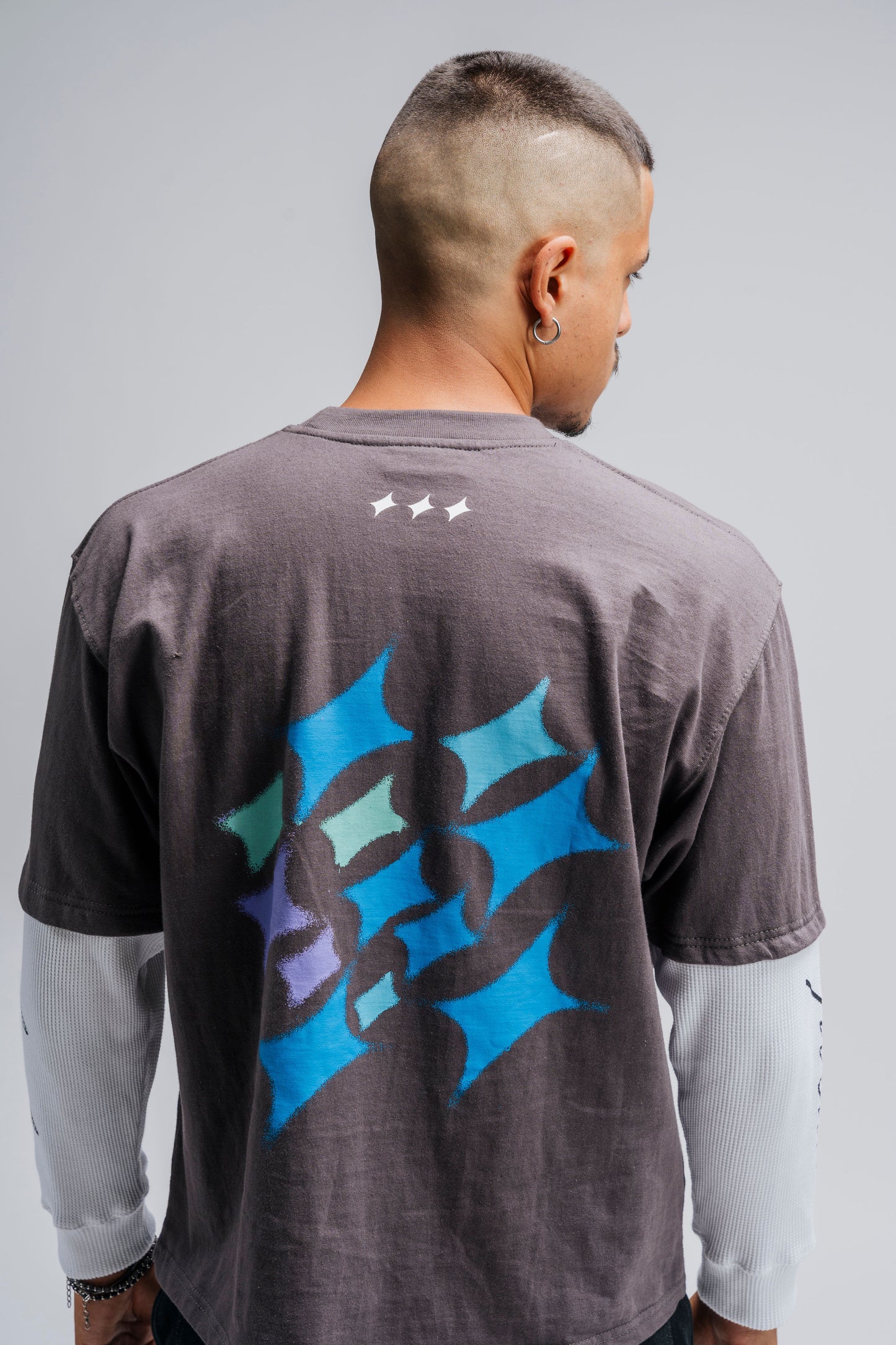 Double sleeves  Noie stars - Grey and Cream