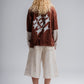 Double sleeves Tee Noie stars - Moka and Cream
