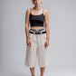 Baggy short Denim Coffee